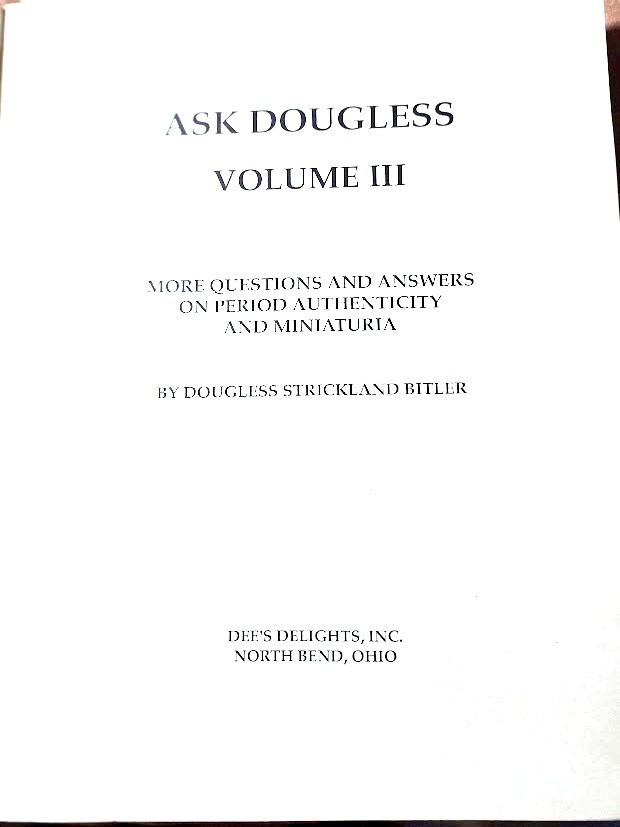ASK DOUGLESS BOOK SET VOLUMES 1-5 ILLUSTRATED SCALE MINIATURES REFERENCE