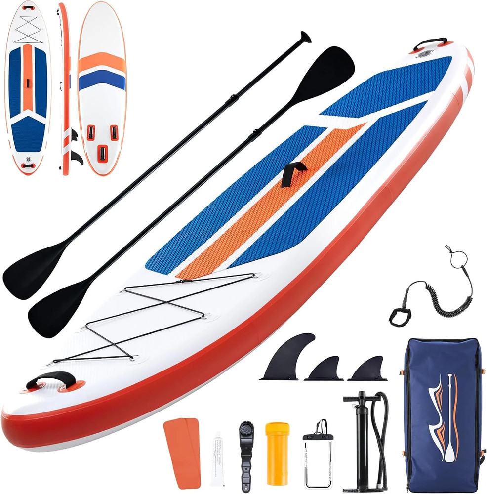 Inflatable Paddle Board Equipped with SUP Paddle Board Accessories