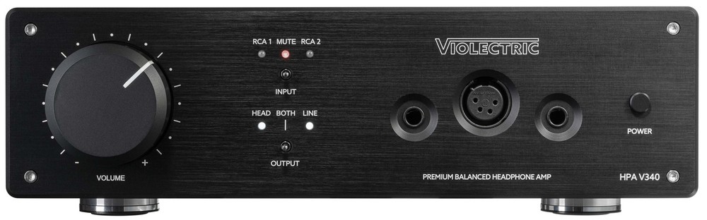 Violectric V340 Balanced Headphone Amplifier With Pre-amp Function