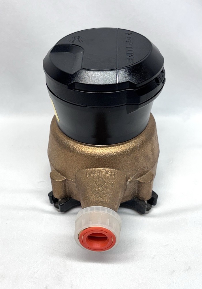 Neptune T-10 3/4” Water Meter Cubic Feet E-Coder Register ED2C11REF1 New
