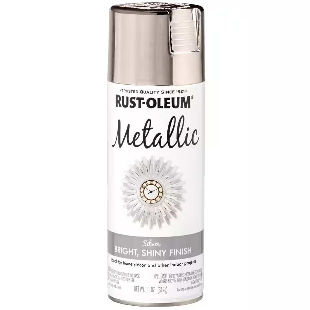 11 Oz. Silver Metallic Spray Paint