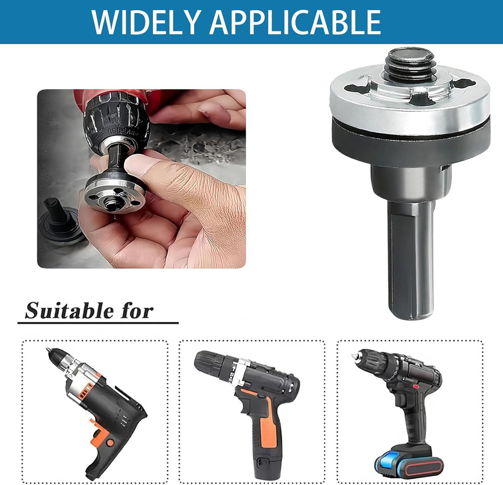 Electric Drill Conversion Rod Kit for Angle Grinder with Accessories