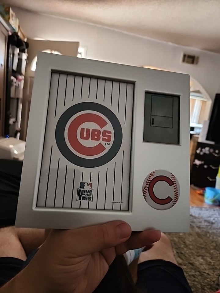 Cubs Digital Clock 2007