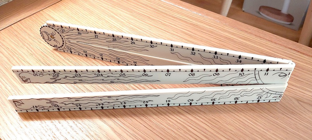 Warhammer Limited Edition Folding Gothic Style Ruler