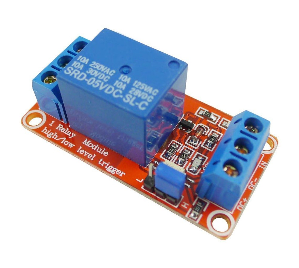3PCS DC 5V Relay Module 1 Channel Relay Board Shield with Optocoupler Support...