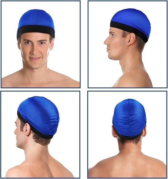 4 Pack Wave Cap Stocking Stretch Compression Long Lasting Skull Headwear