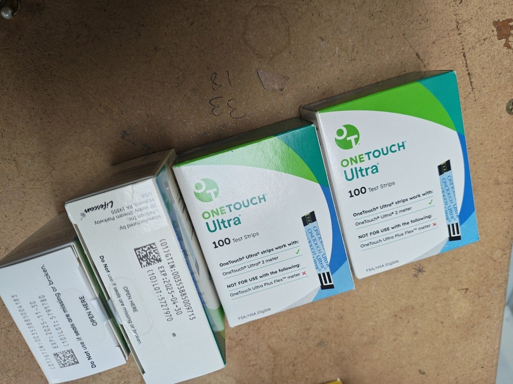 One Touch Ultra 350 Test Strips~Exp~2025