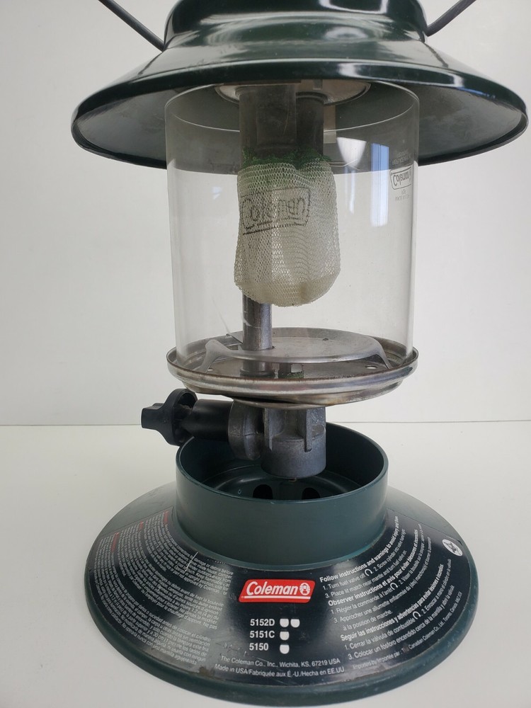 Coleman Propane Lantern With New Socks