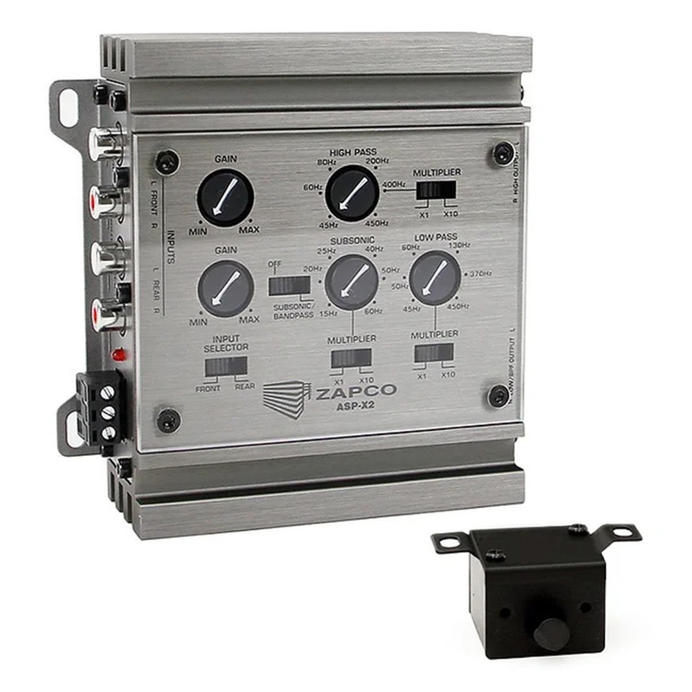 Zapco ASP-X2 2-Way Electronic Crossover