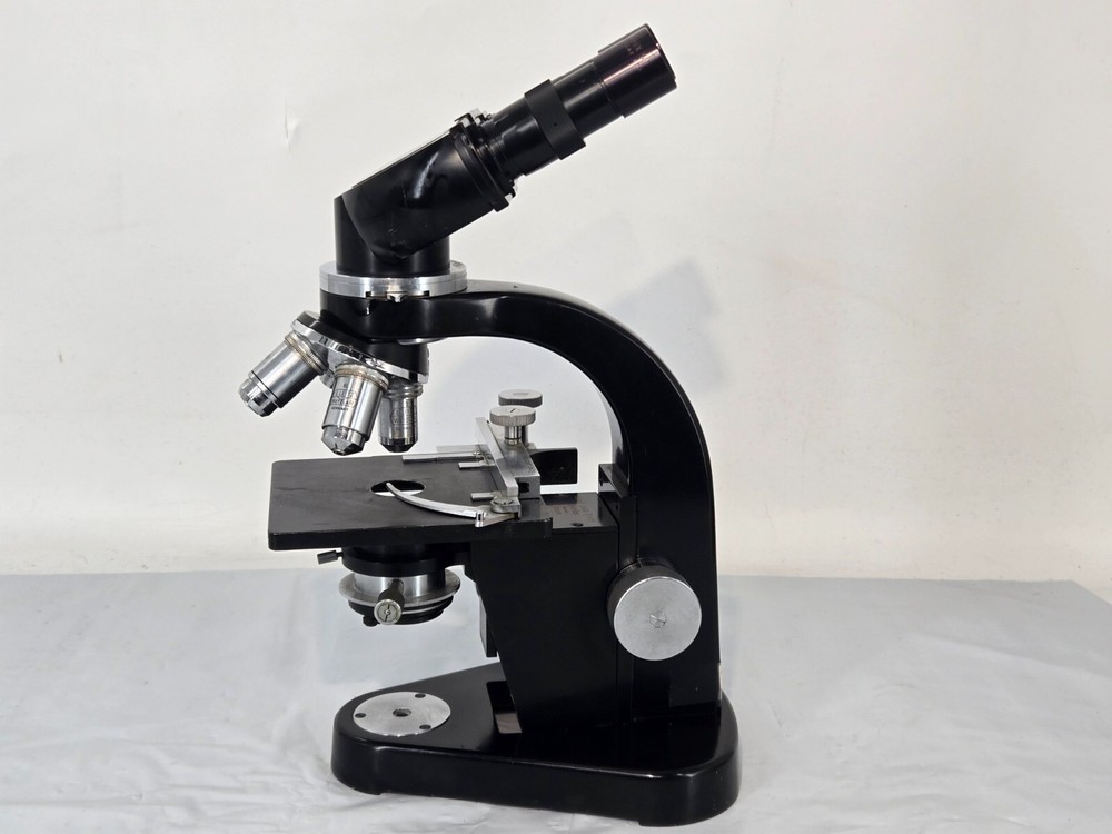 Ernst Leitz Wetzlar Binocular Microscope 610667 &transformator&Lab Microscope