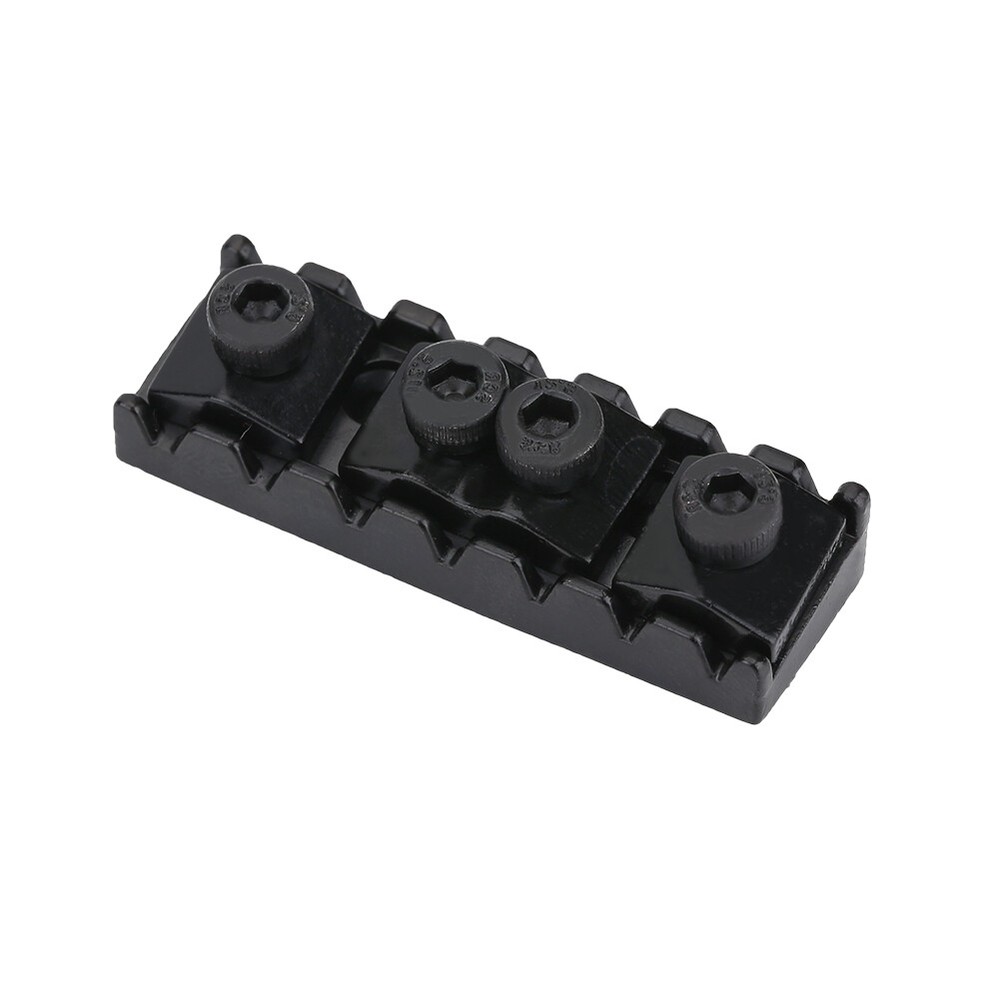 String Locking Nut With Mounting Screws For 7 Strings Electric Guitar Instr Cus