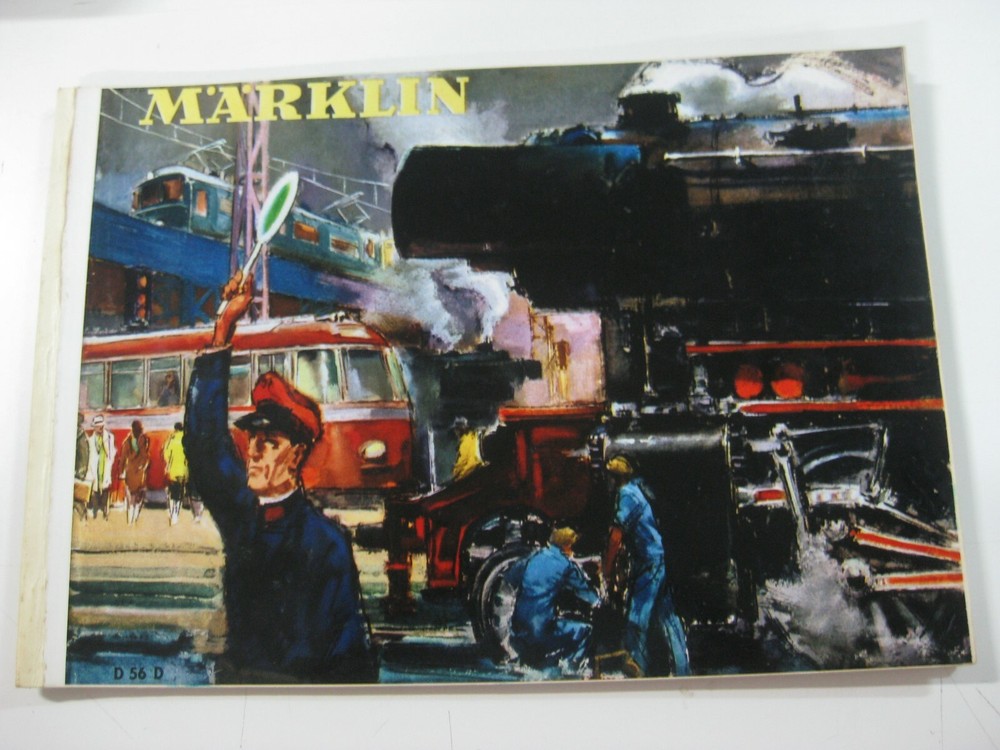 VINTAGE MARKLIN YEAR 1956 CATALOG D-56-D