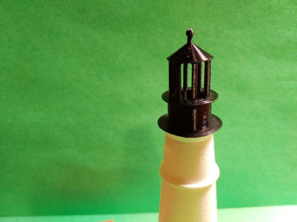 N scale Portland Head Lighthouse with blinking lighting LED