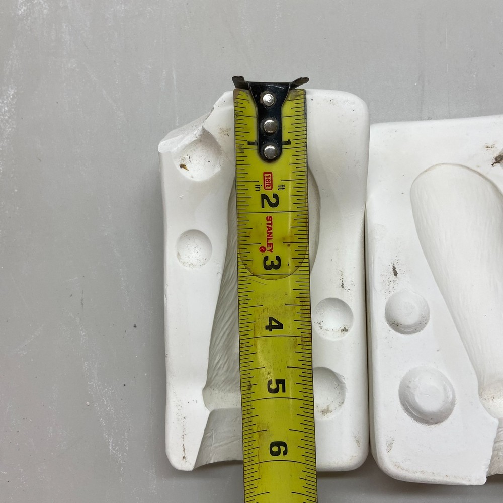 Ceramic Slip Casting Mold Tail Animal Vintage