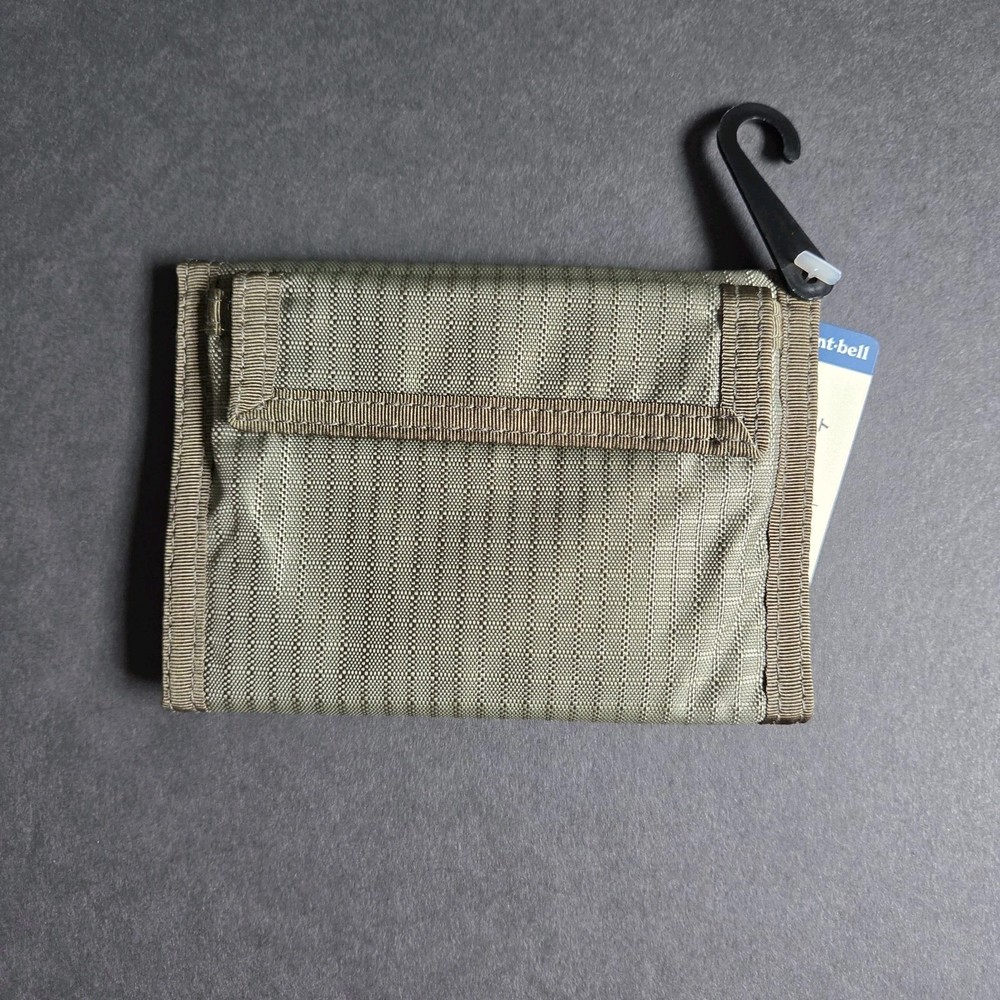 Mont-bell Wallet Khaki/Brown NWT