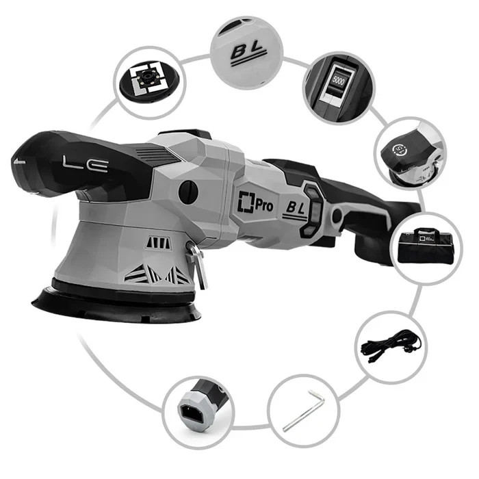 LIQUID ELEMENTS - Polishing Machine "T4500 Pro" - 15mm CORDED