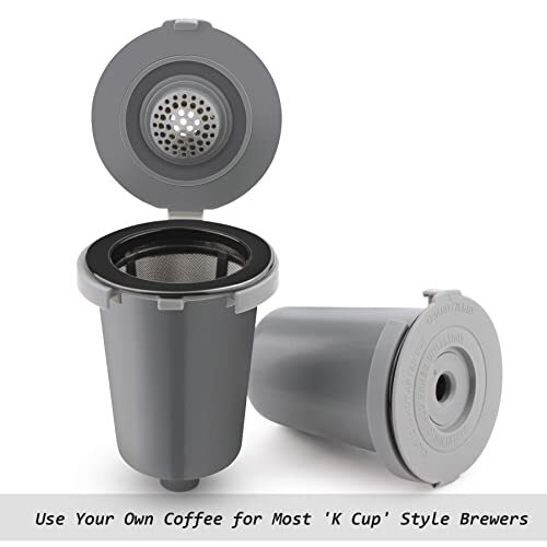 Reusable Filter Cup for Cuisinart Gray (2 Pack