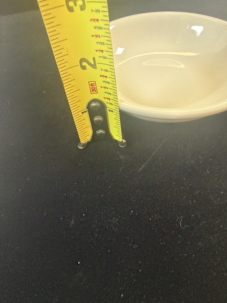 Tuxton China 3 oz. American White/Eggshell Ceramic Fruit Salsa Restaurant Ware