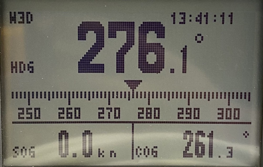 Furuno SC110 Satellite Compass Tested/Updated Complete Good Working Cond.