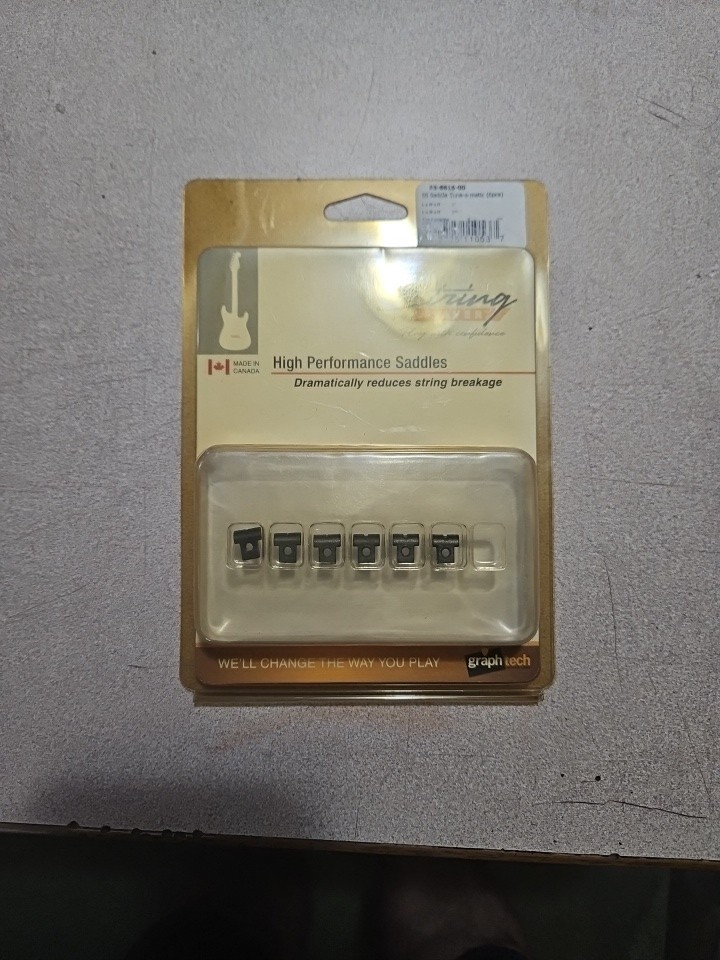 Genuine Graph Tech String Saver Saddle Tune-O-Matic (6 Pcs) PS-8616-00