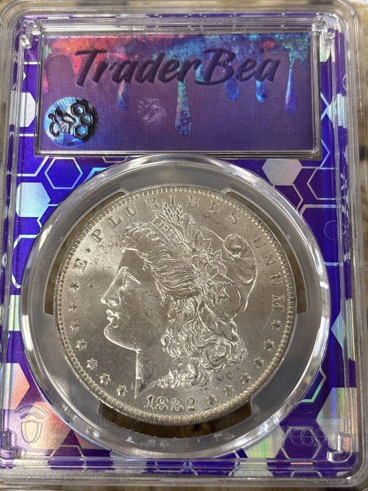 1882 O Morgan Silver Dollar PCGS MS-64