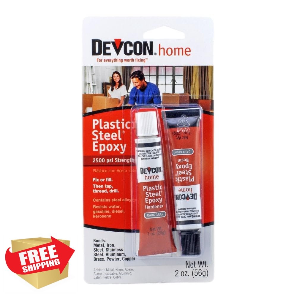 Devcon 1oz Plastic Steel Epoxy 2-Part Tube