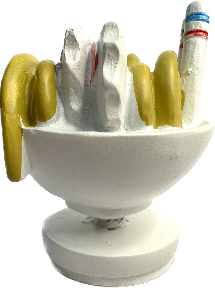 Ramen Noodles Bowl Bobble Head Doll