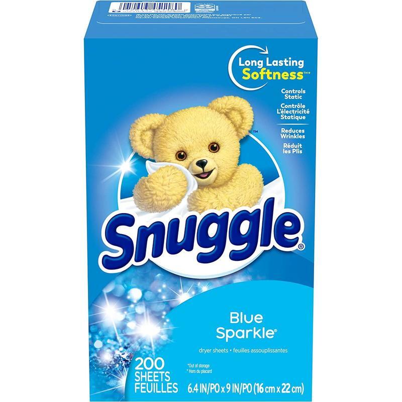 Fabric Softener Dryer Sheets 200 Count Fresh Scent Static Control Long Lasting