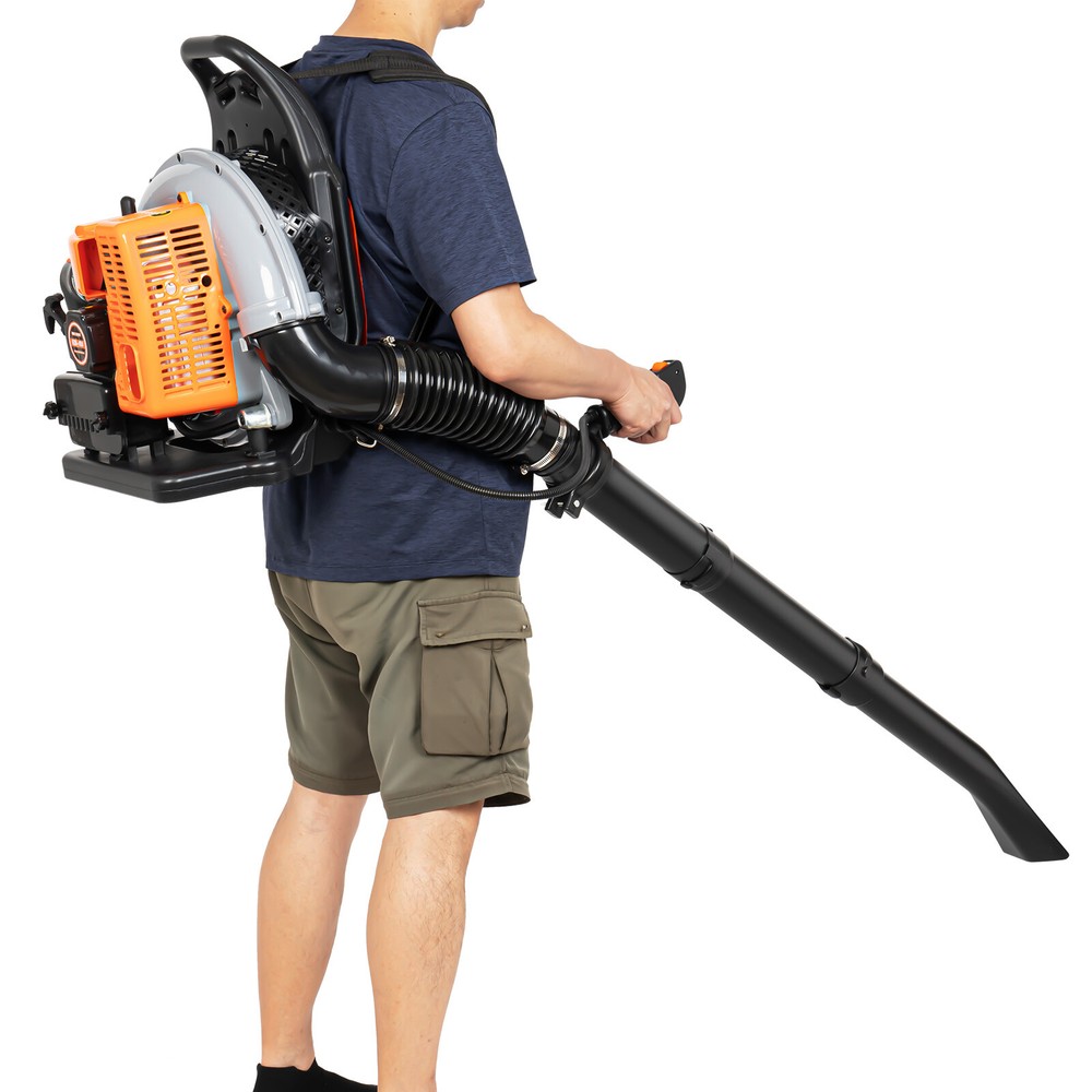 65CC 2-Stroke 850CFM 3.7HP Commercial Backpack Gas Leaf Blower