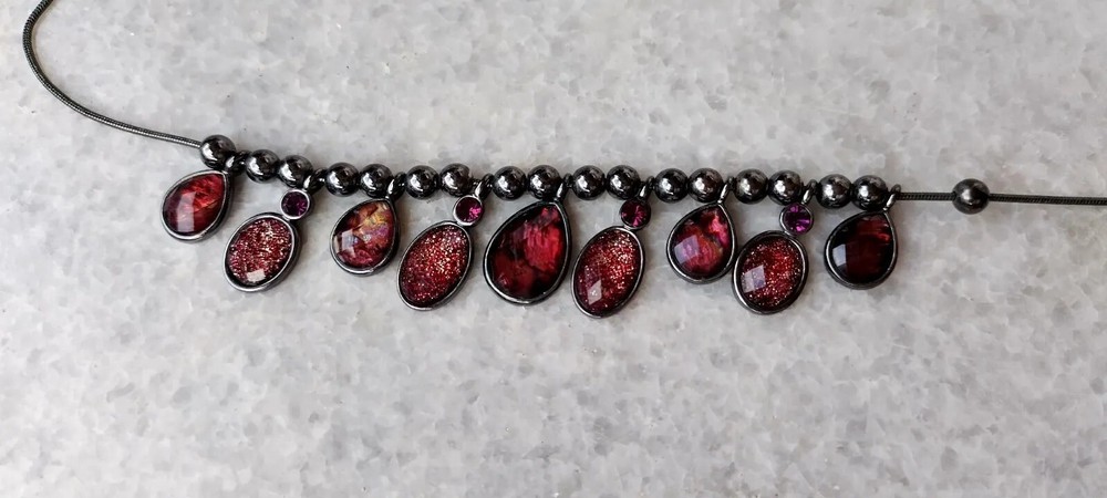 Vintage shell necklace, M&S
