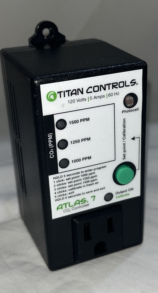 Titan Controls Atlas 7 Co2 Controller Model 702614