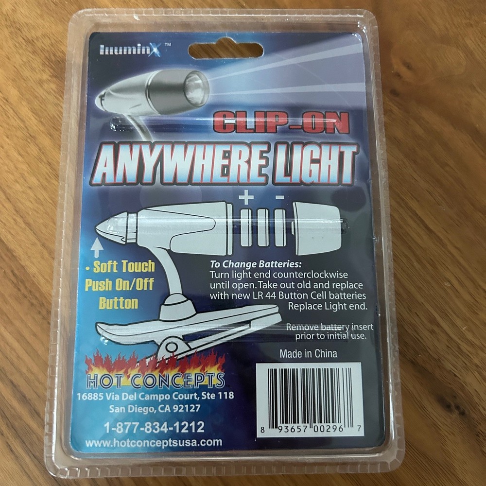 Clip on anywhere light