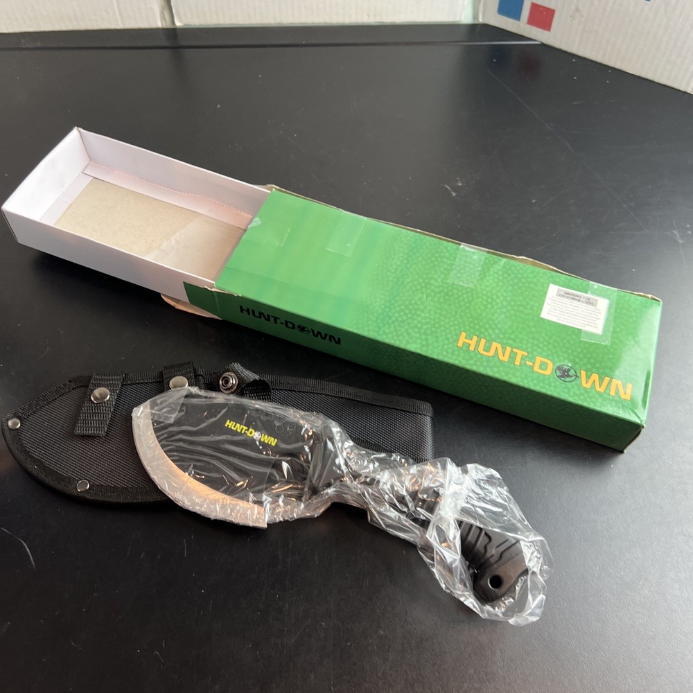 10.5" Hunt-Down Axe with Black Rubber Handle