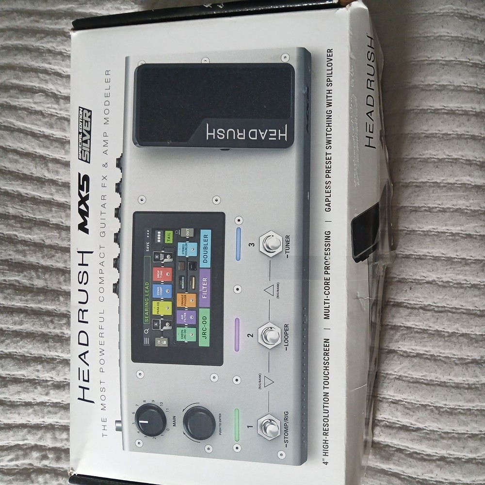 HeadRush MX5 special edition silver Amp Modeling Processor w/Box