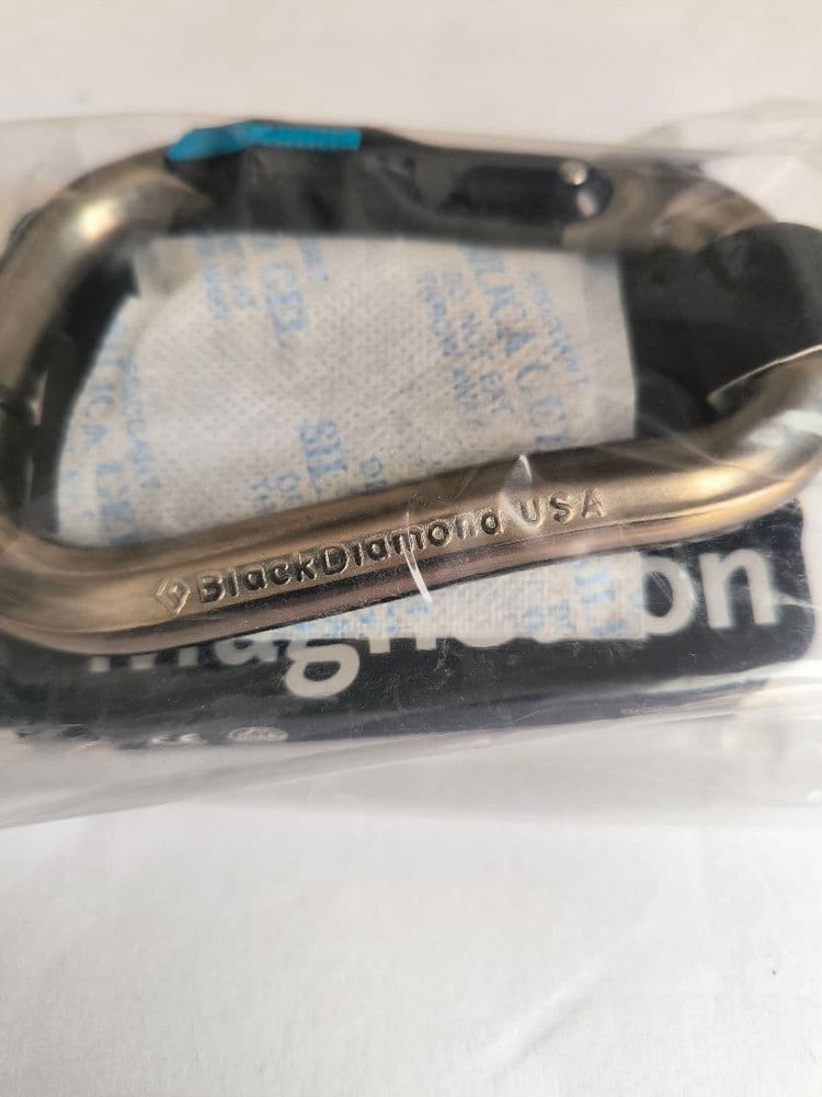 Black Diamond Magnetron Rocklock Carabiner Light Blue