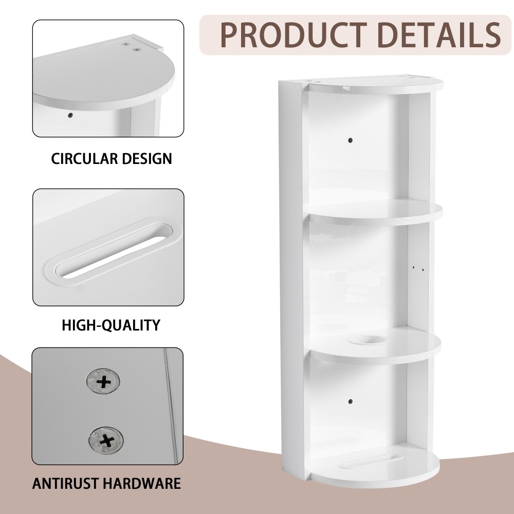 Soft Close Doors Bathroom Vanity W Sink Storage Rack