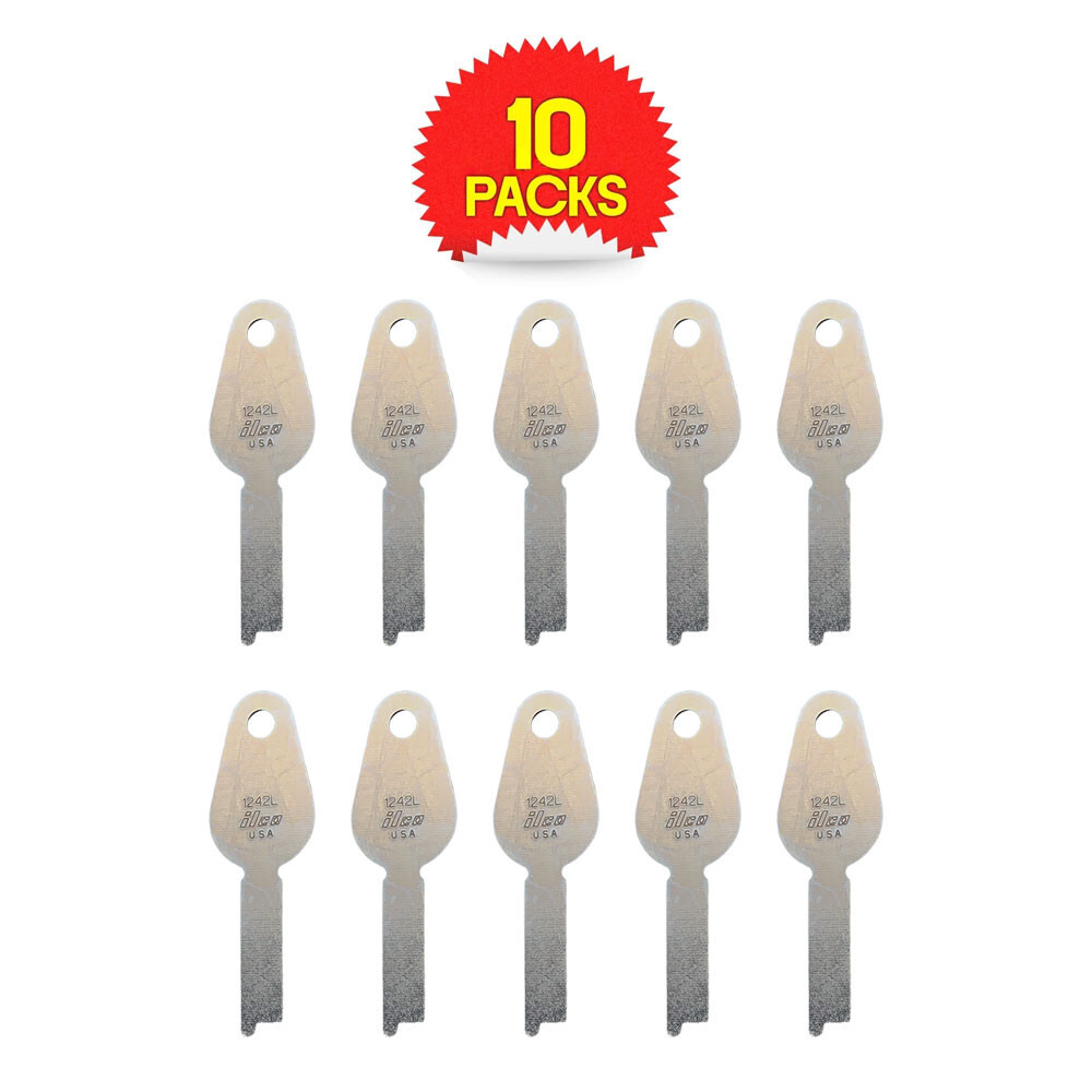1242L Key Blank – Nickel