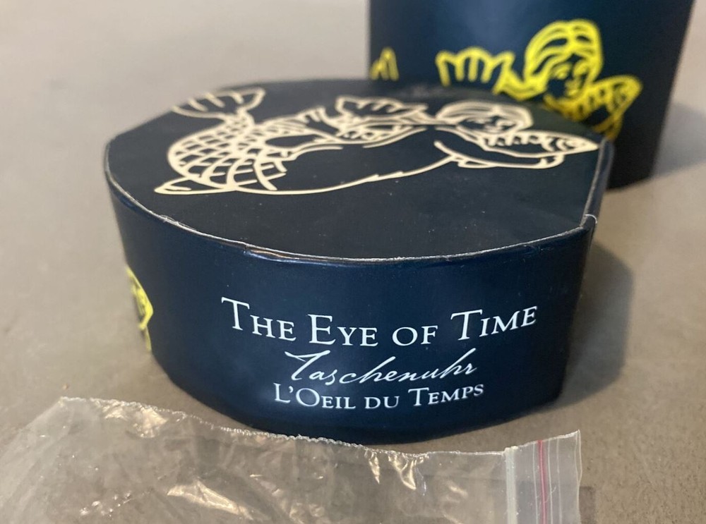 Eye Of Time Bronze Desk Clock