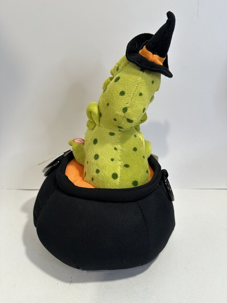 Halloween Hallmark TREMBLIN TOADS Sound Lights & Motion Plush Toad Animated 2008