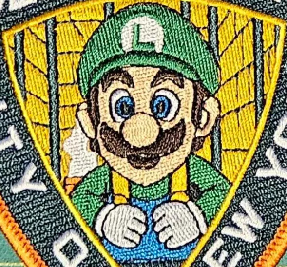 NYCD Luigi Free Me PatchGH