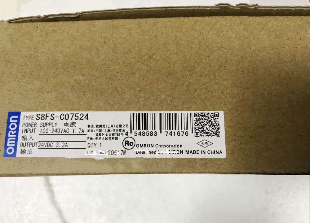 1pcs OMRON S8FS-C07524 switch power supply