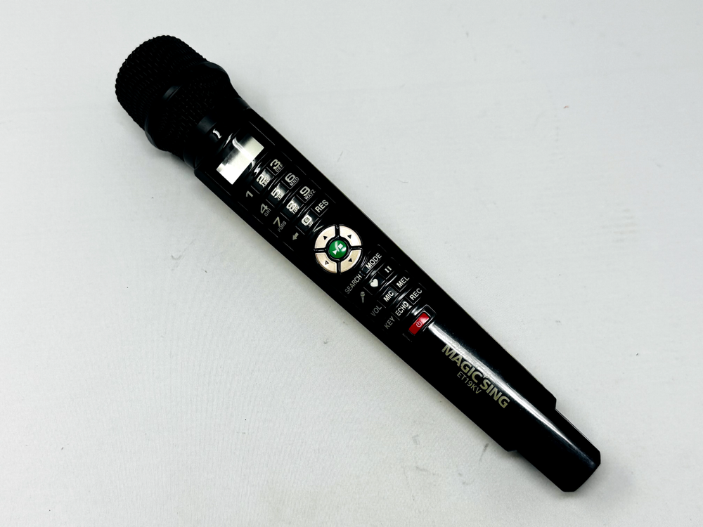 Diamond Magic Sing ET19KV Wireless Karaoke Replacement Microphone - Turns On