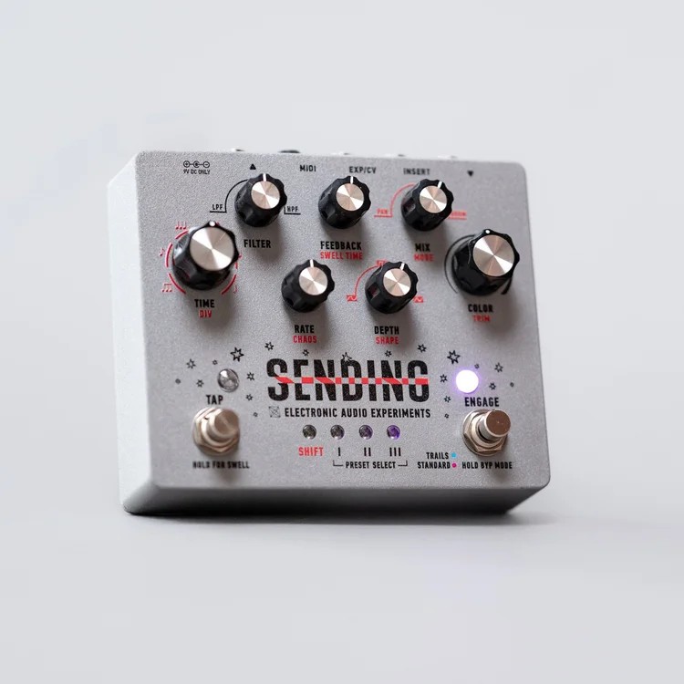 Electronic Audio Experiments Sending V2 Digitally Controlled Analog Delay Pedal