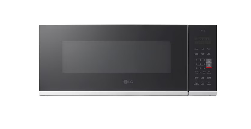 LG 1.3-cu ft Low Profile Over-the-Range Microwave with Sensor Cooking