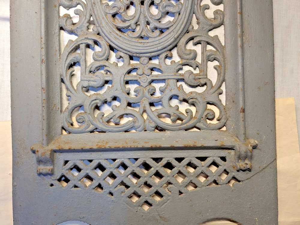 Antique Cast Iron Arched Fireplace Summer Front Cover