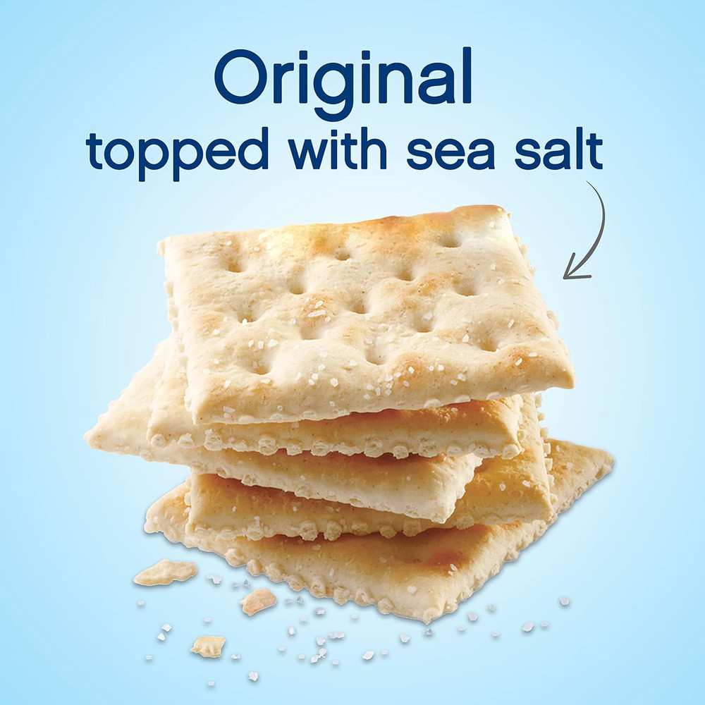 Original Saltine Crackers, Lunch Snacks, Bulk Snacks, 12 - 4 Oz Boxes