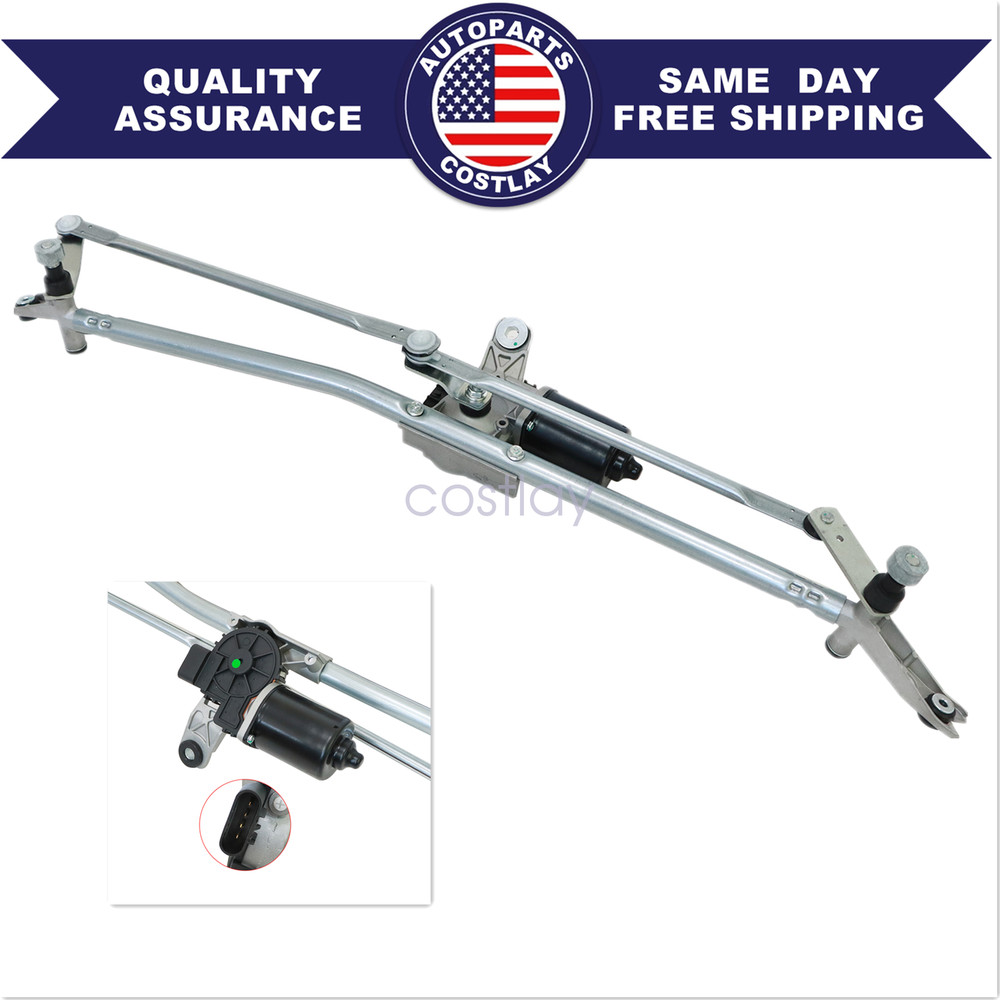 For Dodge Ram 2002-2004 1500 2500 Windshield Wiper Motor & Linkage Assembly