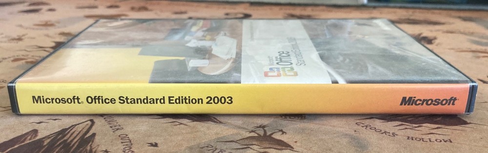 Microsoft Office Standard Edition 2003 Excel Word PowerPoint Outlook MS Complete