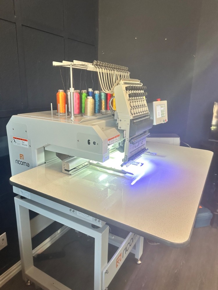 Ricoma embroidery machine