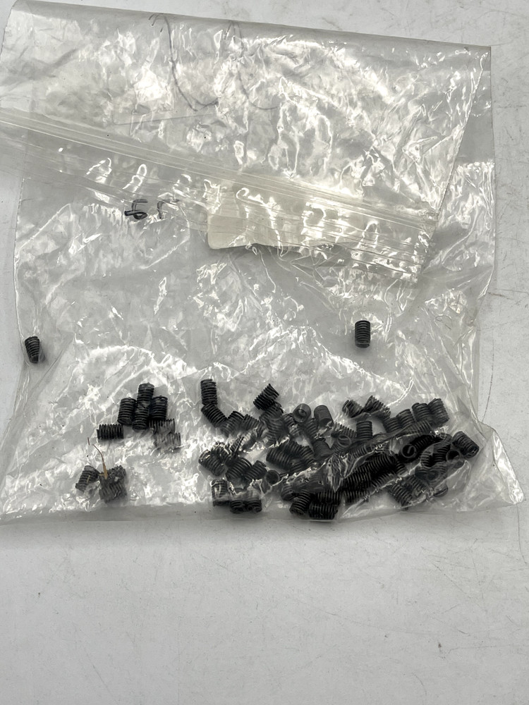 Recoil Screw-Locking Insert: Stainless Steel, #6-32, 2-1/2D (~50Pack)